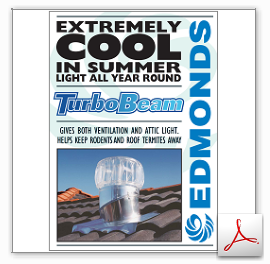Edmonds TurboBeam Ventilation and Attic Light